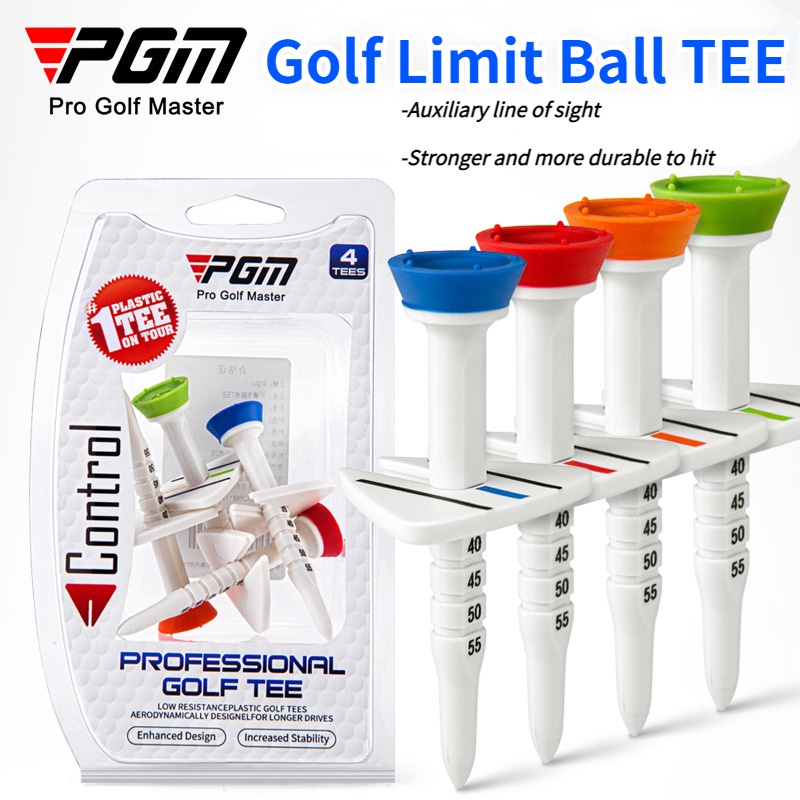 Pgm qt022 golf tee có thể điều chỉnh giới hạn hỗ trợ nhắm mục tiêu 77mm ...