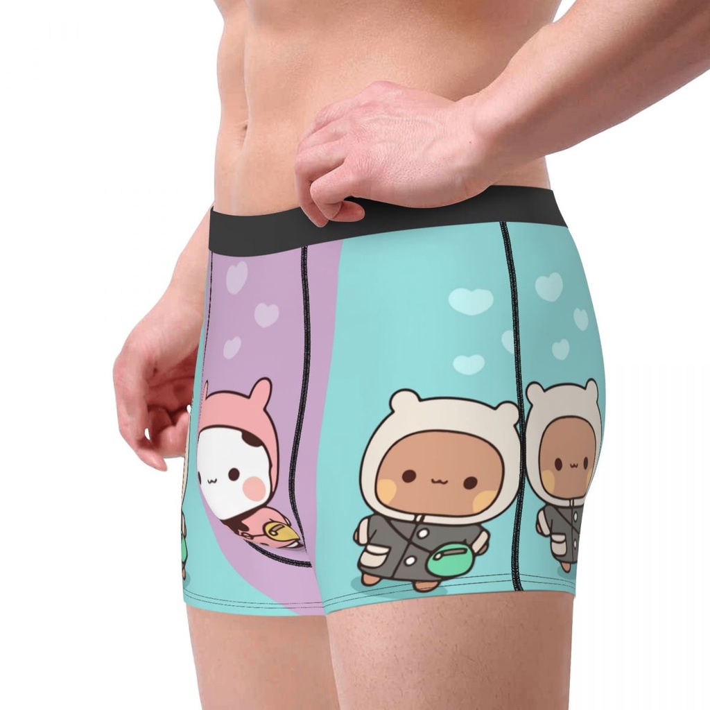 Dudu bubu mochi peach cat đồ lót vui nhộn đàn ông sexy in tùy chỉnh gấu panda ôm quần đùi boxer quần lót