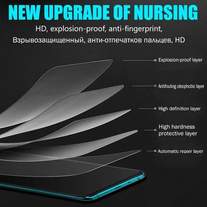 Dành Cho OPPO A98 A97 A96 A95 A94 A38 A18 A17 A17k 4G 5G A11s A11k Matte Frosted Soft Hydrogel Film Bảo Vệ Màn Hình Cho OPPO A2 Pro A16 A16k A16s A16e A15 A15s A12s A12e A12 Không Kính
