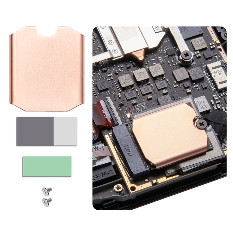 Bộ đệm làm mát bằng đồng BTF M2 NVME SSD Tản nhiệt cho trò chơi SteamDeck M2 2230 SSD