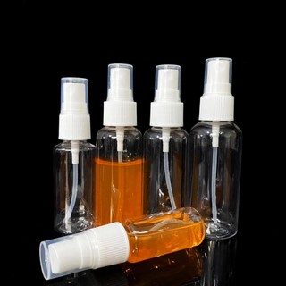 Bình Xịt Đựng Nước Hoa / Mỹ Phẩm Bằng Nhựa Trong Suốt Tiện Dụng Mang Đi Du Lịch
