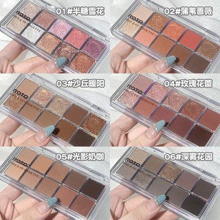 Bảng Phấn Mắt 10 Màu Sắc Tông Lì Chống Thấm Nước Trang Điểm Hàng Ngày 087