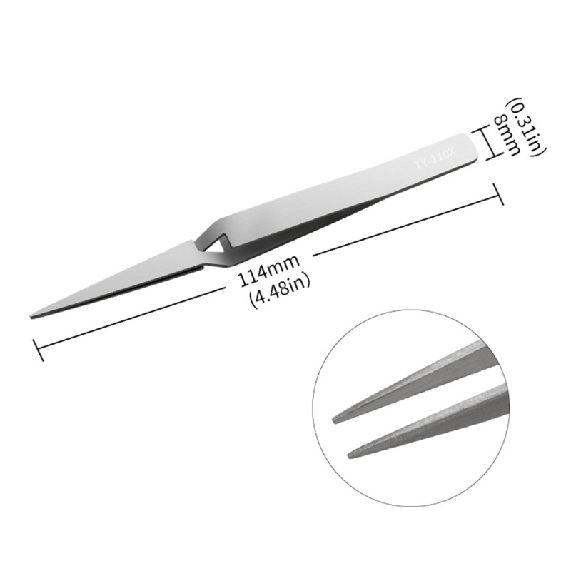 Nhíp hàn ngược POP Đầu nhọn chống từ tính Nhíp Dụng cụ cầm tay