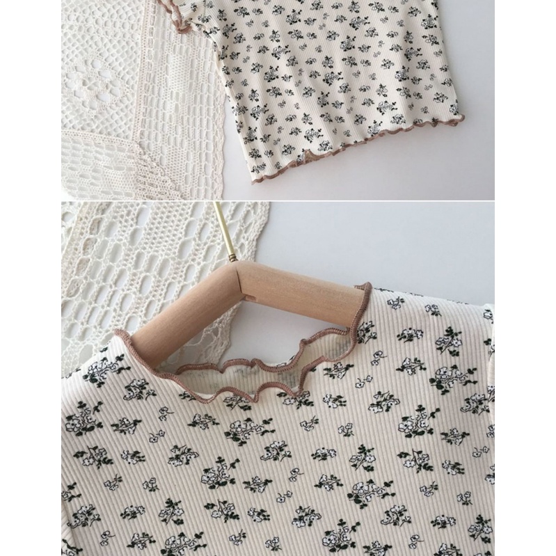 Bộ Đồ Ngủ Mùa Hè Trẻ Em 80-140CM Ice Silk Mỏng Hai Mảnh Homewear Điều Hòa Không Khí Bé Gái Tay Ngắn Phù Hợp Với Trẻ Em Phù Hợp Với 7NJP