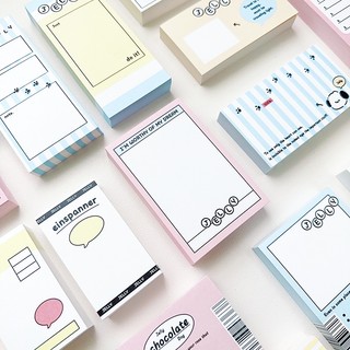 Giấy note ghi chú mini Cute Jelly 100 tờ siêu dễ thương Nhà Kawaii