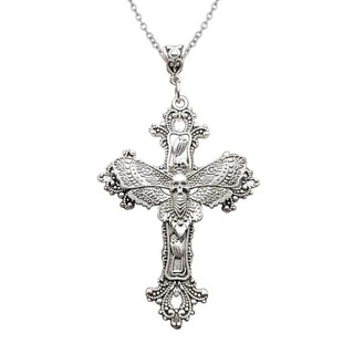 Marset Gothic Mặt dây chuyền Vòng cổ chữ thập Gothic Hoàn hảo cho nam nữ Cô gái