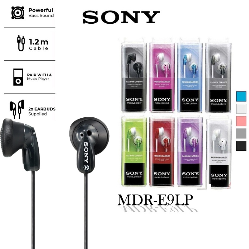 Tai Nghe In Ear Sony Mdr E9lp 3 5mm Âm Thanh Stereo Sony Mdr E9lp Mdre9lp Shopee Việt Nam