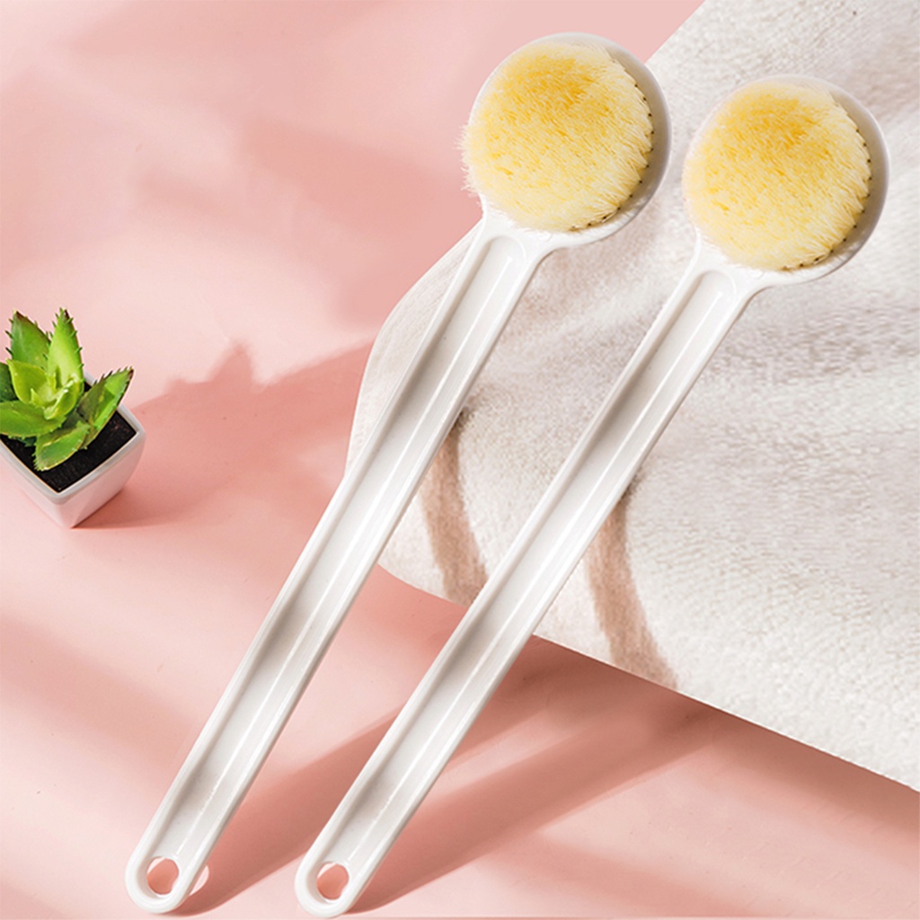 Ảnh Bàn Chải Tắm Lông Mềm Cán Dài Tiện Dụng 2