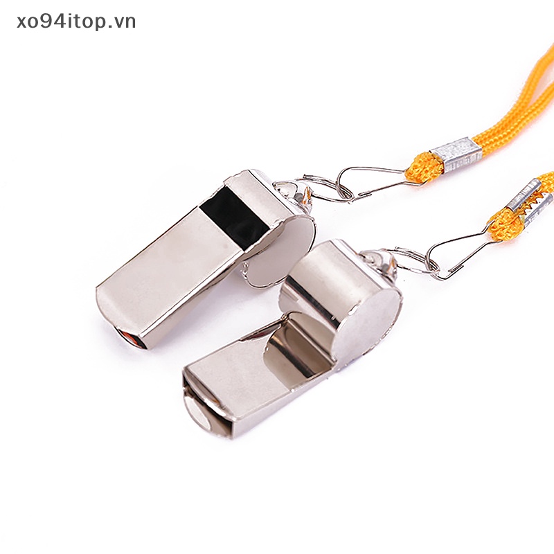 Còi Thổi Bằng Thép Không Gỉ Dùng Trong Huấn Luyện Thể Thao