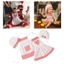 Yoo 2 Chiếc Đạo Cụ Chụp Ảnh Phù Hợp Với Bé Sơ Sinh Mũ Đầu Bếp Tạp Dề Ảnh Trang Phục Sơ Sinh Cosplay Đảng Ảnh Trang Phục