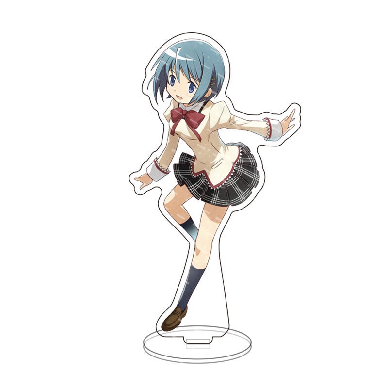SQ3 Puella Magi Madoka Magica Hình Đồ Chơi Mô Hình Anime Acrylic Đứng Tấm Giá Đỡ Madoka Homura Trang Trí Nhà Bộ Sưu Tập Q