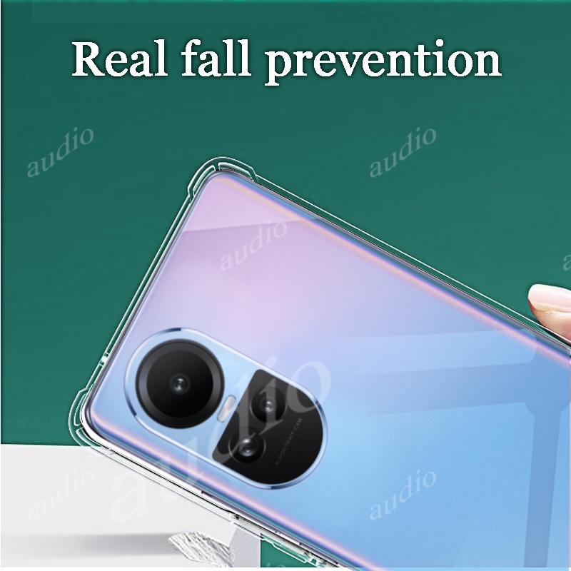 Ốp Điện Thoại Silicon TPU Mềm Trong Suốt Chống Rơi Cho Oppo Reno 11 10 Pro Plus Reno10 Pro + 5G Reno 10Pro + 10Pro +