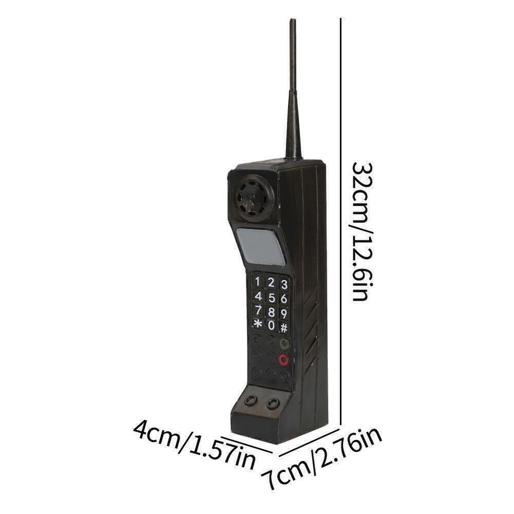 Mẫu gạch điện thoại di động CATIYAHA, thiết kế cổ điển cũ, trang trí thủ công retro 80'S 90'S, đạo cụ chụp ảnh