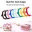 BORAGETE Ví Khung Kiss Clasp, Túi Phần Cứng Màu Kẹo Ví Khóa Khung, Túi Nhựa Mini Kiss Khóa Tay Cầm Túi Phụ Kiện