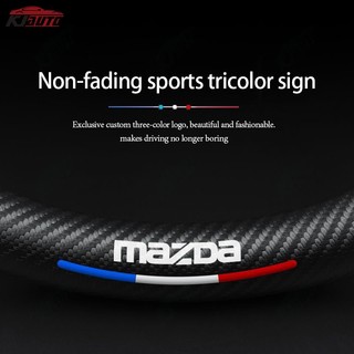 Vỏ bọc vô lăng ô tô bằng da Mazda Thoải mái và chống trượt cho Mazda 3 2 5 CX3 RX8 BT50 323 CX8 CX30 RX7 626 CX7 NX5 CX9Phụ kiện