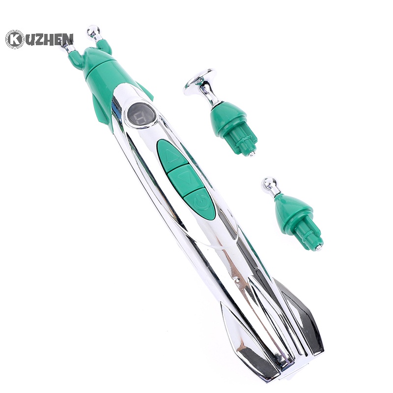 Kuzhen meridian bút massage điện tuần hoàn cơ massage châm cứu máy mát xa nóng