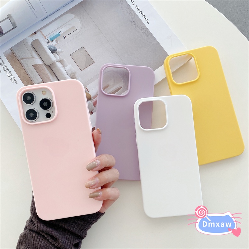 Ốp Điện Thoại TPU Silicon Mềm Siêu Mỏng Màu Kẹo Cho Samsung Galaxy A52 A52S A72 M51 A51 A71 A12 M12 M31 M21S