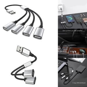 WU 2 3 in1 USB sang OTG 2 Bộ chia cáp HUB 3 cổng Bộ chuyển đổi USB Type-C