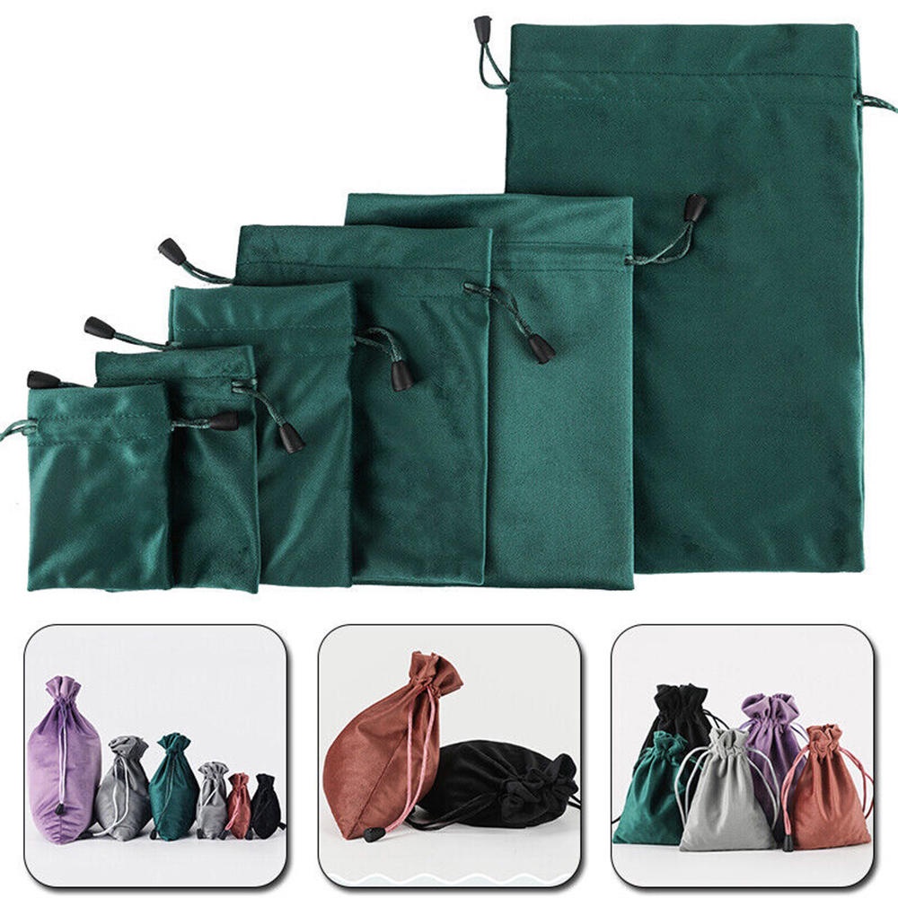 1 Túi Dây Rút Vải Nhung Đựng Trang Sức / Mỹ Phẩm / Quà Cưới | Shopee ...