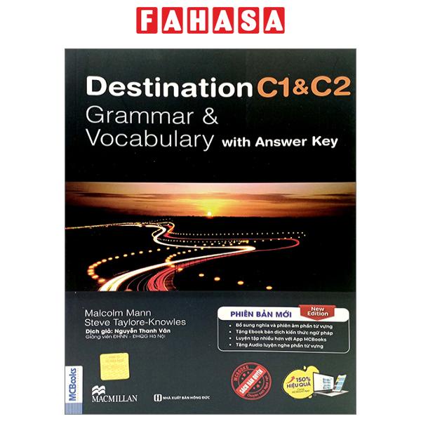 Sách Destination C1 And C2 - Grammar And Vocabulary with Answer Key ...
