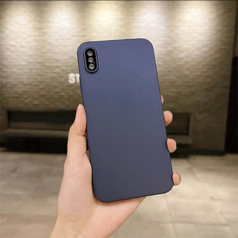Ốp Điện Thoại X / XS XR XS MAX SE2 / 3 11 PC Cứng Siêu Mỏng Chống Sốc Cho iphone 7 / 8 Plus X / XS XR XS MAX SE2 / 3 11
