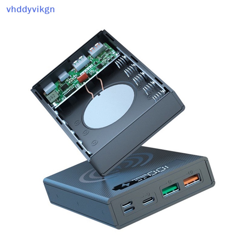Vỏ Sạc Điện Thoại Không Dây Tháo Rời Được DIY 5 * 18650