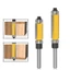 Máy cắt phay NOTE1, Thân 6mm / 6.35mm với Bit định tuyến vòng bi trên và dưới, Dụng cụ cắt tỉa vòng bi đôi chất lượng cao Dụng cụ chế biến gỗ