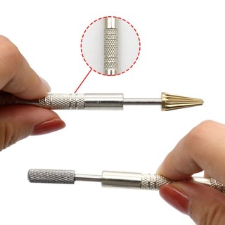 [COD] Bút nhuộm dán NOOKSTORY, Bút dầu viền da bằng thép không gỉ DIY, Da lăn sơn hai đầu chuyên nghiệp