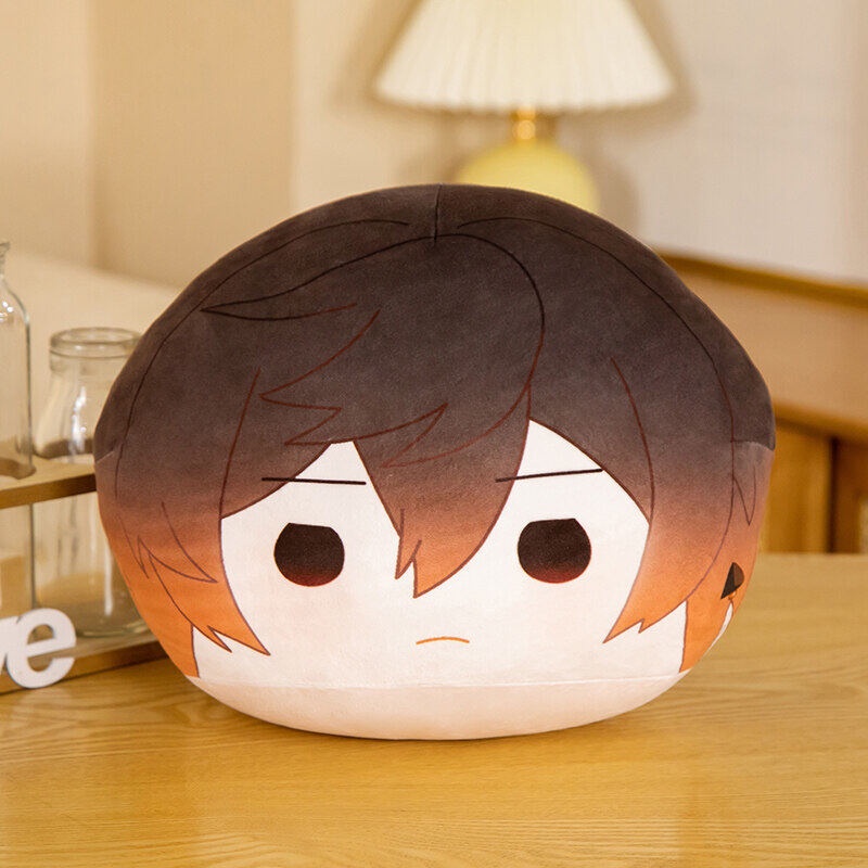 ST2 Genshin Tác Động Anime Ném Gối Sang Trọng Túi Mặt Dây Chuyền Đệm Mềm Cosplay Xiao Zhongli Búp Bê Nhồi Bông Đồ Chơi Trang Trí Nhà