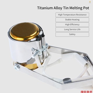 Nồi Nấu Tan Chảy Thiếc Titan Công Suất Cao Có Thể Điều Chỉnh Nhiệt Độ Tiện Dụng Cho Gia Đình SWDT98-C 38