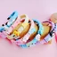 SQ Sanrio Hello Kitty Cinnamoroll Kuromi tóc vòng Scrunchies hoạt hình Giai điệu Tóc cô gái mũ đội đầu nhỏ dễ thương
