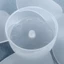 Plastic Fan Blades 4 Leaves for Hairdryer Motor Desk Fan Blades Transparent