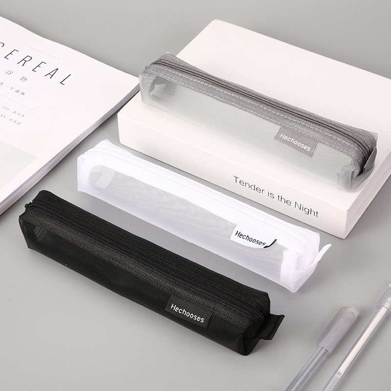 Bóp Viết Mini Trong Suốt Một Lớp Có Khóa Kéo Tiện Dụng | Shopee Việt Nam