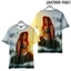 Phim Nàng Tiên Cá Áo Thun Unisex Tee Cosplay 3d Áo Sơ Mi Nam Nữ Tay Ngắn Hàng Đầu Thường Ngày Plus Kích Thước