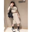 ✨Set Áo Thun Ngắn Tay In Chữ + Chân Váy Dài Phong Cách Hàn Quốc Cho Bé Gái