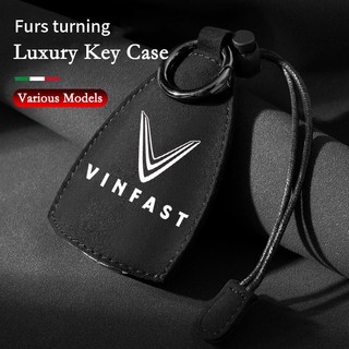 Vỏ Da Lộn Bảo Vệ Chìa Khóa Xe Hơi Vinfast Lux A Fadel President SA VF E34