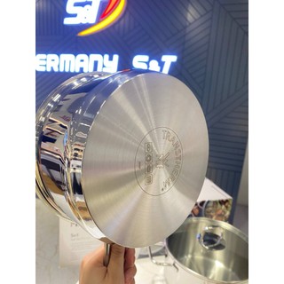 Bộ Nồi WMF Inspiration 4 Món Vung Kính, Xoong Nồi Thép Không Gỉ Cao Cấp,dày dặn,chắc chắn GermanySnT HCM 70078