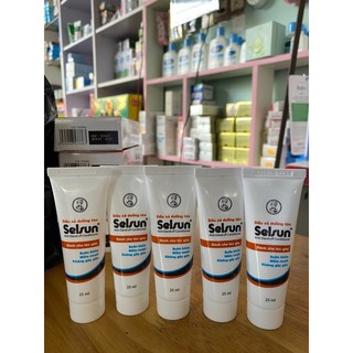(5x25ml=125ml) Combo 5 tuýp Dầu xả dưỡng tóc Selsun 25ml/1tuýp- Hàng mini