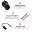 1pc t10 w5w 147 ổ cắm bóng đèn nêm ô tô / bộ chuyển đổi đầu nối dây mở rộng / đế giữ bóng đèn led / bộ phận chiếu sáng thuyền xe tải ô tô