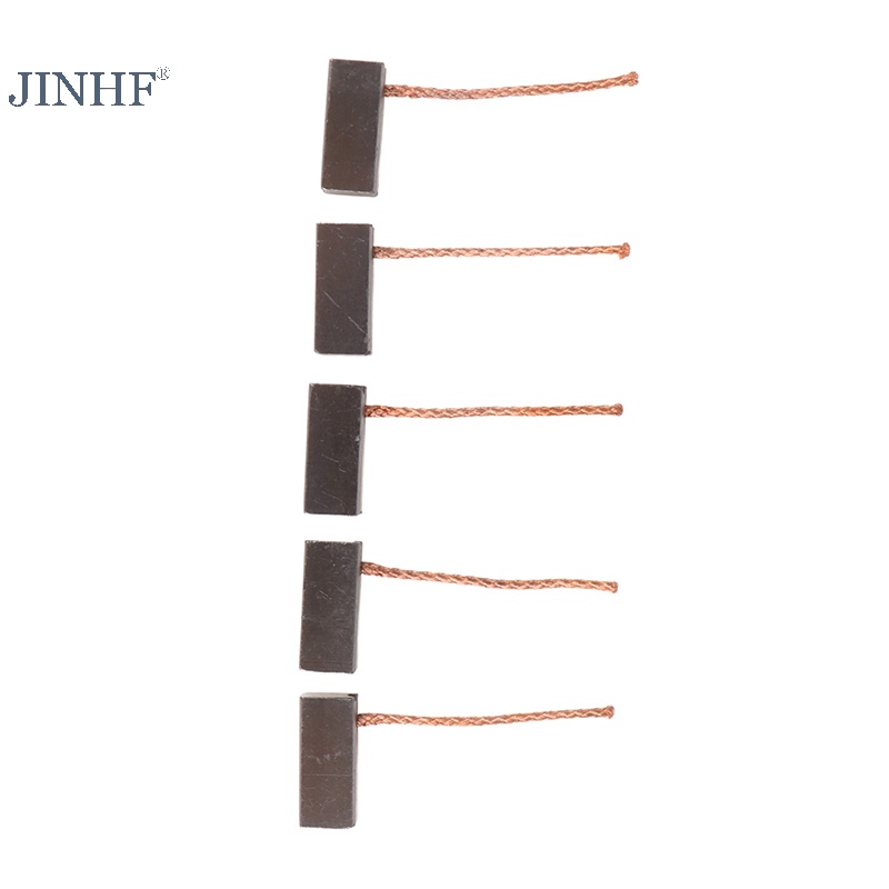 10 Chổi than JINHF cho quạt thổi khí máy sưởi ô tô kích thước 8 * 8 * 20mm