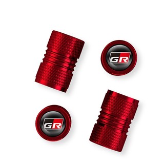 4 cái xe gr sport wheel lốp stem nắp van khí cho toyota gazoo racing vios raize wigo rush wish corolla cross veloz yaris ativ innova avanza altis fortuner hilux phụ kiện