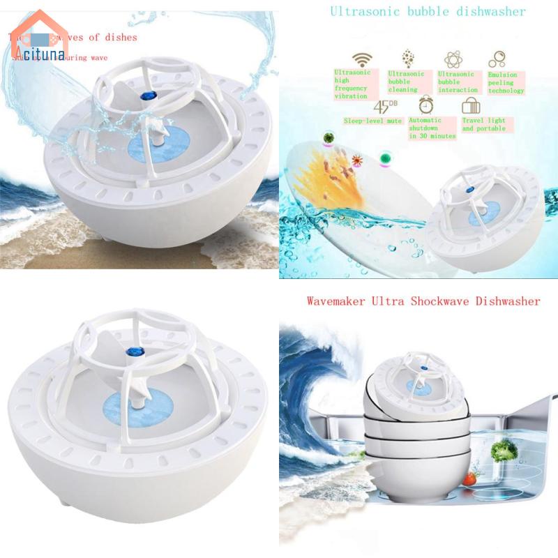 Chậu rửa di động acituna tự động để làm sạch bát