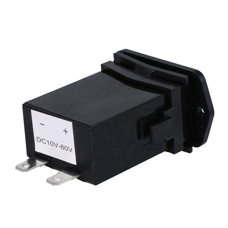 Đồng hồ đo giờ cơ dc10v-80v - đồng hồ đo giờ cho động cơ máy phát điện thuyền ô tô motorcross motor truck tractor