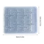 MỘT Silicon Rỗng Shaker Chất Làm Đầy Khuôn Quicksand Chất Liệu Làm Đầy Khuôn Nhựa Khuôn Silicon Thánh Giá Cho Trang Sức Maki