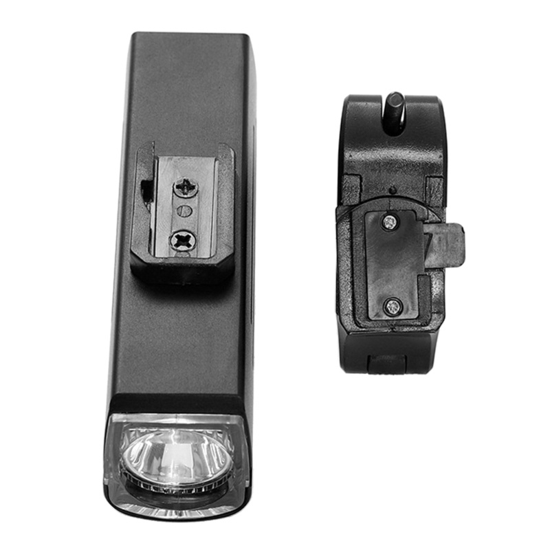 Đèn pin kẹp xe đạp - Giá đỡ và đèn gắn tiện lợi