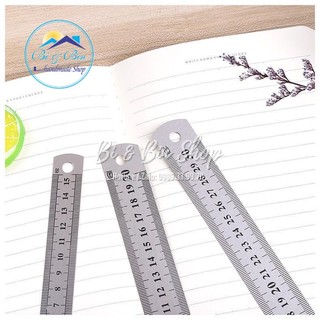 Thước Kẻ Thép Không Gỉ Dùng Cho Học Sinh, Sinh Viên, kỹ Thuật …