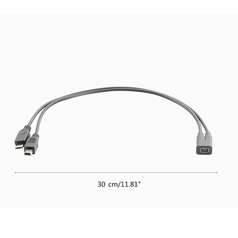 Cáp chia USB Star Mini Mini 5p Nữ sang Mini 5p Nam + micro Nam Dây sạc