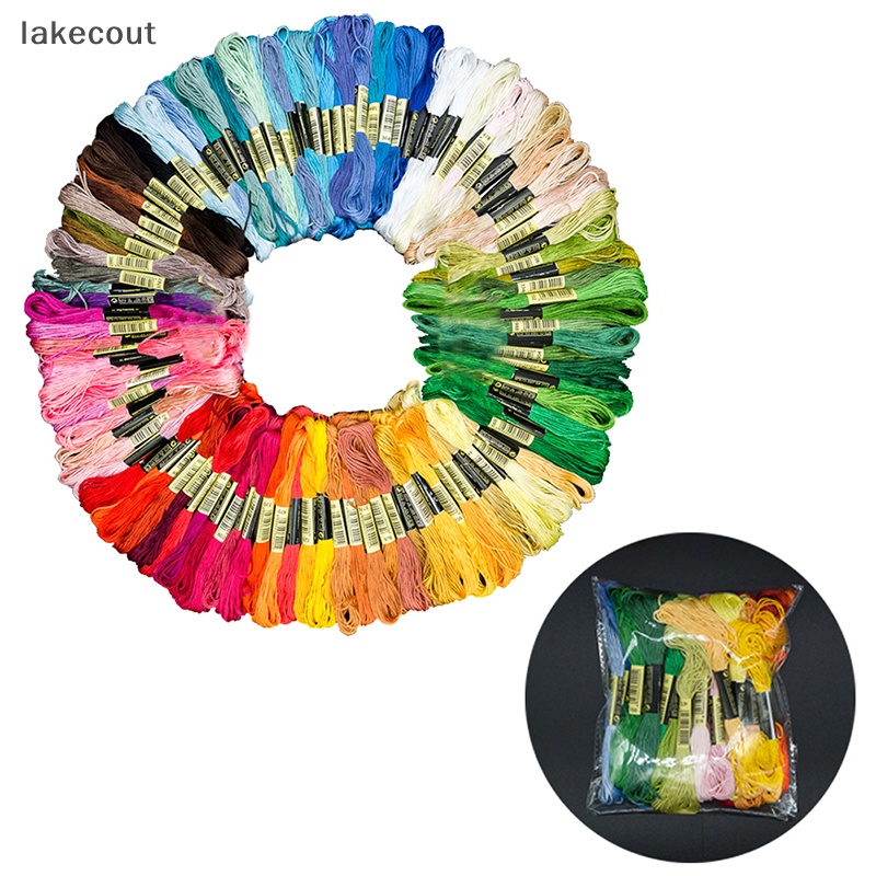 Lt 24 / 100 / 50 Cross Cotton Thêu Chỉ Flos May Xiên Thủ Công linh cẩu