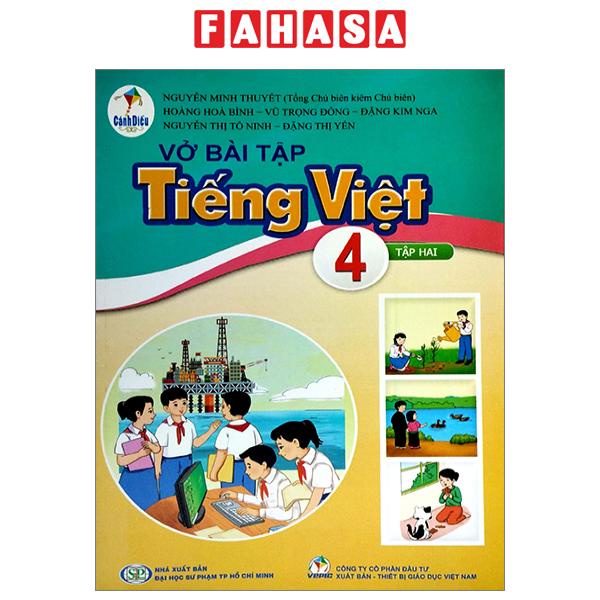 Sách Vở Bài Tập Tiếng Việt 4 - Tập 2 (Cánh Diều) (Chuẩn) | Shopee Việt Nam