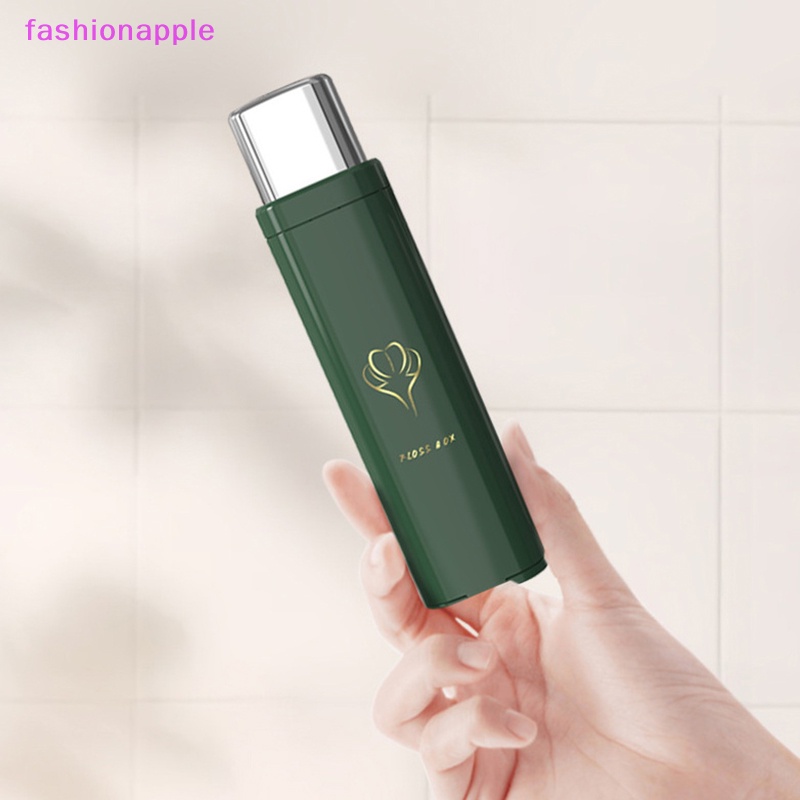Hộp lưu trữ chỉ nha khoa tự động cầm tay thời trang với 6 chiếc chỉ nha khoa cho chỉ nha khoa vinh quang